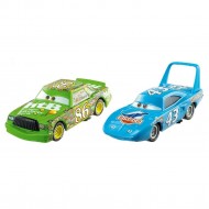 Set 2 Masinute Regele Strip Weathers Aka "The King" & Chick Hicks Disney Cars