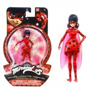 Figurina articulata Buburuza cu aripi 13 cm - Miraculous: Ladybug si Motan Noir