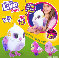 Jucarie interactiva Little Live Pets Lil' Bird - Micuta pasare Tiara Tweets