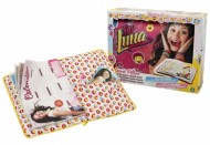 Pachet Secret Soy Luna - Perna Electronica, Casti cu sclipici si Jurnal cu trusa de machiaj Soy Luna