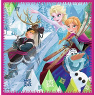 Puzzle Frozen 3 in 1 - 20, 36 si 50 piese