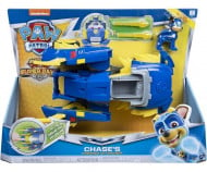 Set Chase si Super Masina de Politie transformabila Power Up Paw Patrol Mighty Pups - Patrula Catelusilor