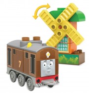 Set Locomotiva Toby si Moara Thomas And Friends Mega Bloks