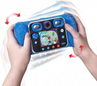Camera digitala pentru copii VTech KidiZoom Duo DX cu MP3 Player, Albastru