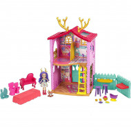 Casuta de joaca a papusii Danessa Deer- Cozy Deer House EnchanTimals