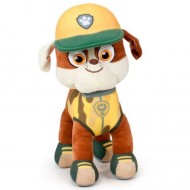 Figurina de plus Rubble 19 cm Jungle Rescue Patrula Catelusilor