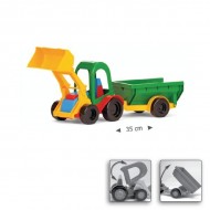Masinuta Buggy cu Remorca Wader Kid Cars