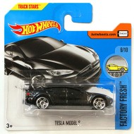 Masinuta Tesla Model S 1/64 Hot Wheels Factory Fresh