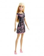 Papusa Barbie cu rochita neagra
