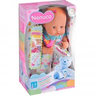 Papusa Bebelus Nenuco cu biberon