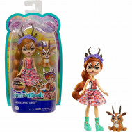 Papusa Gabriela Gazelle si figurina Racer EnchanTimals