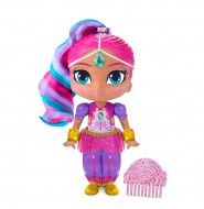 Papusa Shimmer cu parul colorat : Shimmer and Shine
