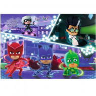 Puzzle Eroi in Pijama 100 piese