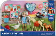 Set de joaca cu figurine - Abigail si cabinetul veterinar