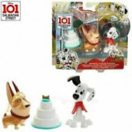 Set Figurine Clarissa si Dylan Strada Dalmatieni 101 Disney