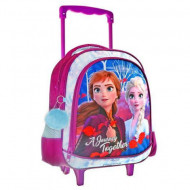 Ghiozdan rucsac troler, pentru gradinita, Elsa si Anna Disney Frozen