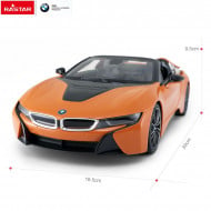 Masina cu telecomanda BMW i8 1:12 portocalie