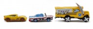 Set 3 masinute Derby Disney Cars 3 : Miss Fritter, Cigalert, Cruz Ramirez