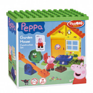Set de constructie Big Bloxx casuta din gradina lui Peppa Pig