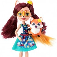 Set de joaca Papusa Felicity Fox si Studioul de Arta EnchanTimals