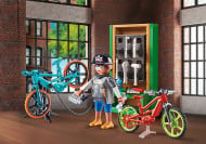 Set de joaca Playmobil City Life Atelierul de biciclete 70674