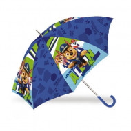Umbrela automata albastra Chase Patrula Catelusilor 45 cm