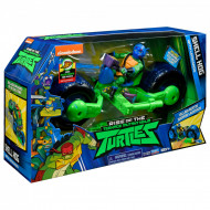 Figurina Leonardo pe motocicleta - Testoasele Ninja - Teenage Ninja Mutant Turtles