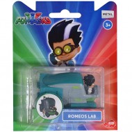 Masinuta cu figurina Romeo Eroi in Pijama