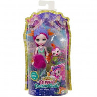 Papusa Maura Mermaid si figurina Glide EnchanTimals Royal