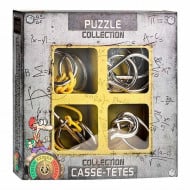 Set 4 piese Metal Brain Puzzles Expert