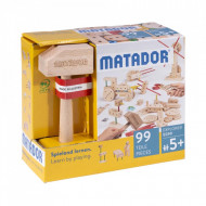 Set de constructie din lemn 99 piese Matador Explorer