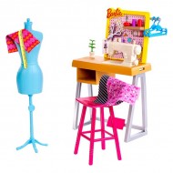 Set de joaca Atelierul de croitorie Barbie