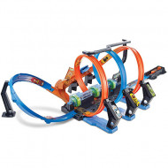 Set de joaca Corkscrew Crash Hot Wheels