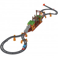 Set de joaca Thomas & Friends Podul mergator Fisher Price cu trenulet Thomas