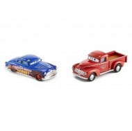 Set masinute metalice Cars Disney Heyday Smokey si Fabulosul Doc Hudson Hornet