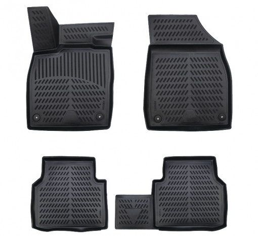 Covorase cauciuc tip tavita RENAULT Clio 3 fabricatie 2005-2012