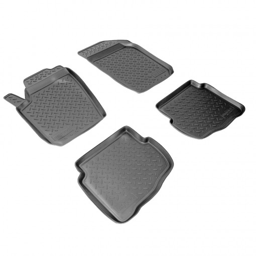 Covorase cauciuc tip tavita SKODA FABIA 1 fabricatie 1999-2007