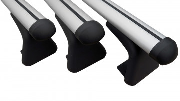 Set 3 bare portbagaj transversale dedicate Fiat Doblo fabricatie 2000-2009
