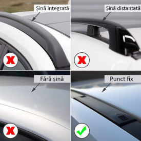 Bare portbagaj transversale dedicate FORD C-Max 1 fabricatie 2003-2010