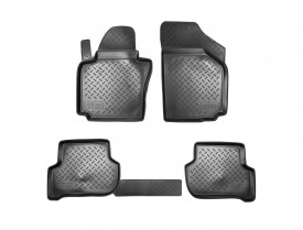 Covorase cauciuc tip tavita SEAT LEON 2 fabricatie 2005-2012