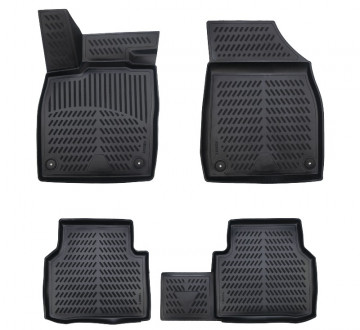 Covorase cauciuc tip tavita RENAULT Clio 3 fabricatie 2005-2012