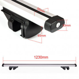 Bare portbagaj transversale dedicate Dacia Sandero Stepway II fabricatie 2012-2020