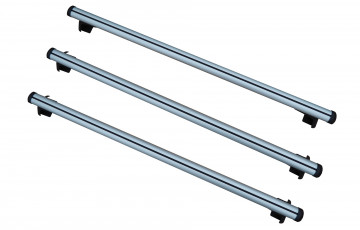 Set 3 bare portbagaj transversale dedicate Dacia Logan MCV 1 fabricatie 2005-2013 fara bare longitudinale
