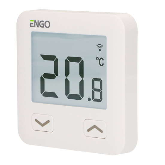 Termostat De Ambient ENGO E10 Wifi i Bluetooth Alb Incastrabil 230V
