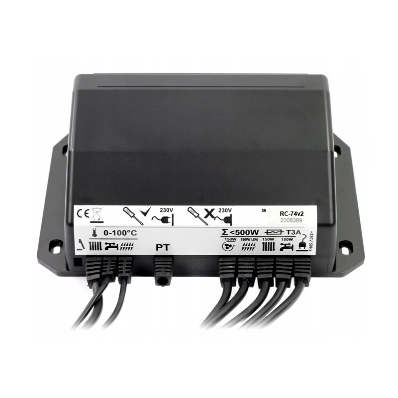 廃番品 RC-74 TZ Serious | Real Crescent Controler centrala cu arzator REGLER RC 74v2, comanda pompa IC