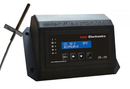 Controler centrala cu senzor gaze arse IE72V3, comanda pompa IC, pompa ACM, pompa recirculare si ventilator