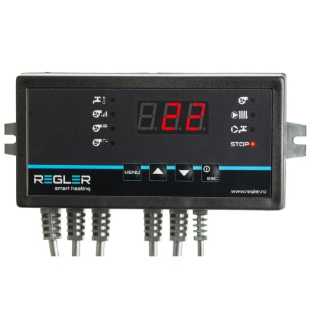 Automatizare centrala REGLER RC 36v3, comanda pompa IC, pompa ACM si ventilator