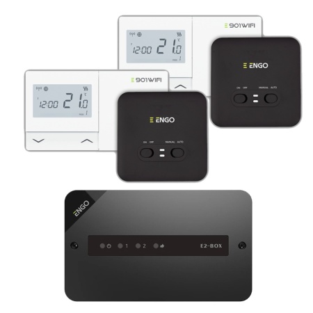 KIt automatizare pentru 2 circuite de incalzire, comanda 2 pompe