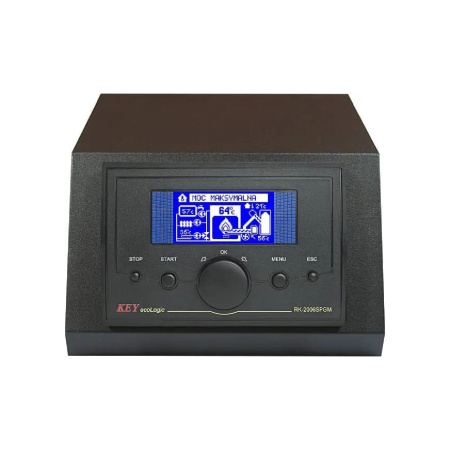 Automatizare centrala peleti KEY RK 2006 SPGM + MZM2, comanda pompa IC, pompa ACM, pompa vana, actuator vana, snec si ventilator