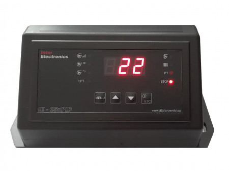 Controler centrala IE25nz, comanda o pompa si un ventilator, optional senzor gaze arse